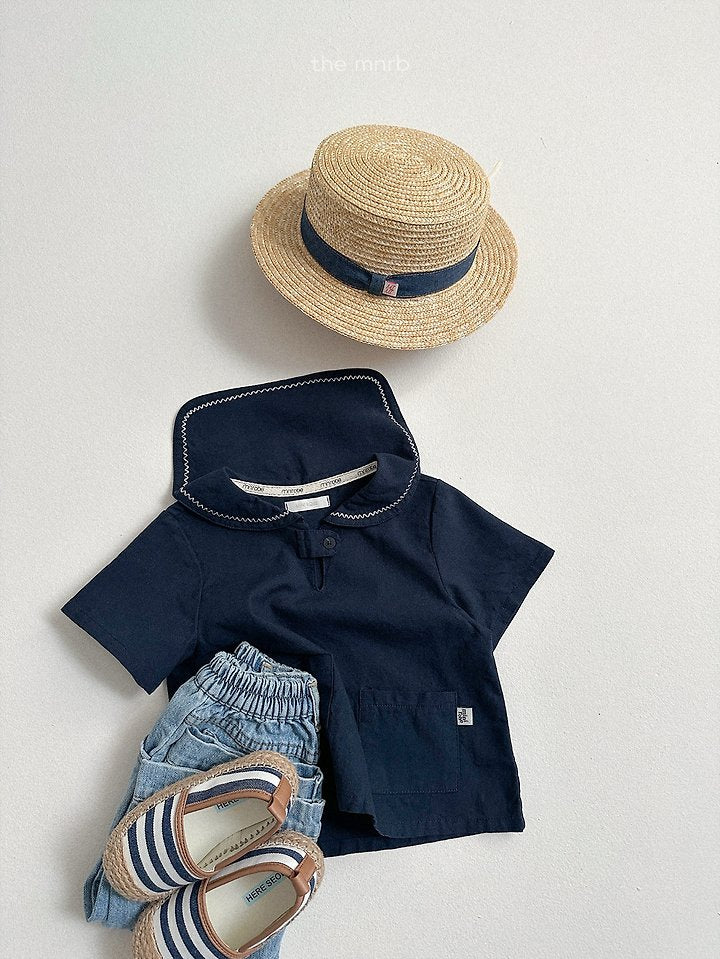 Point Sailor Shirts [Ivory/L(2-3yr)]