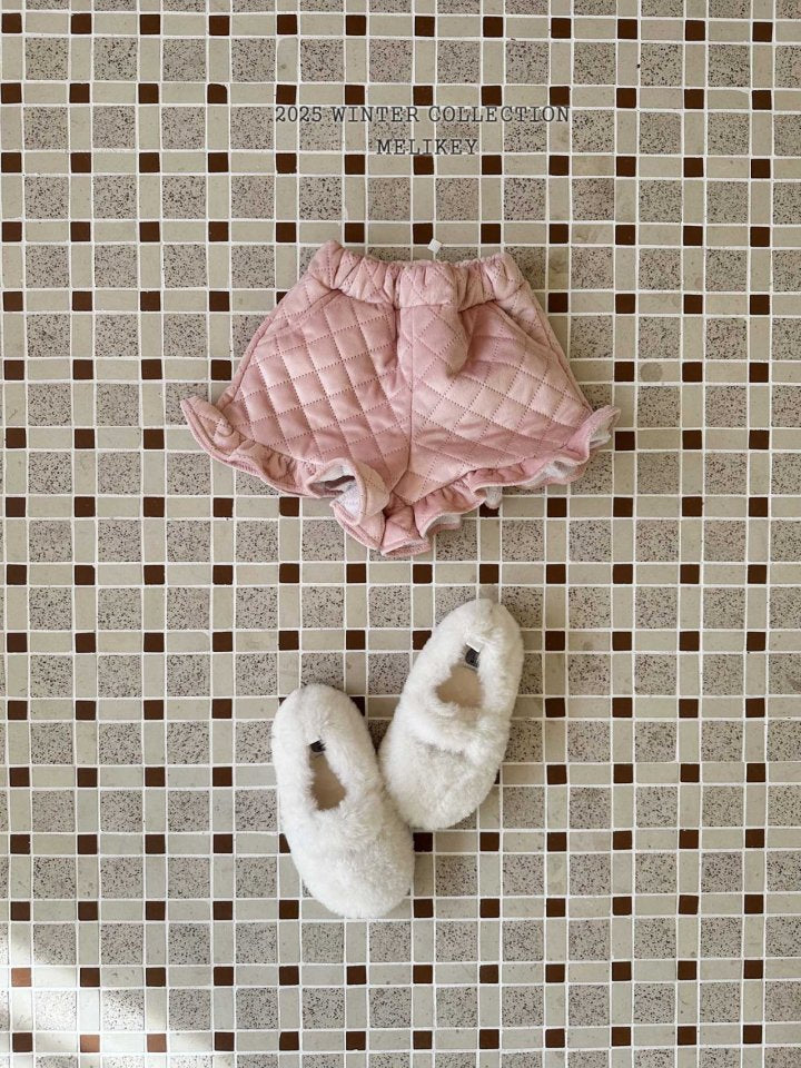 [PRE-ORDER] Quilted Frill Shorts