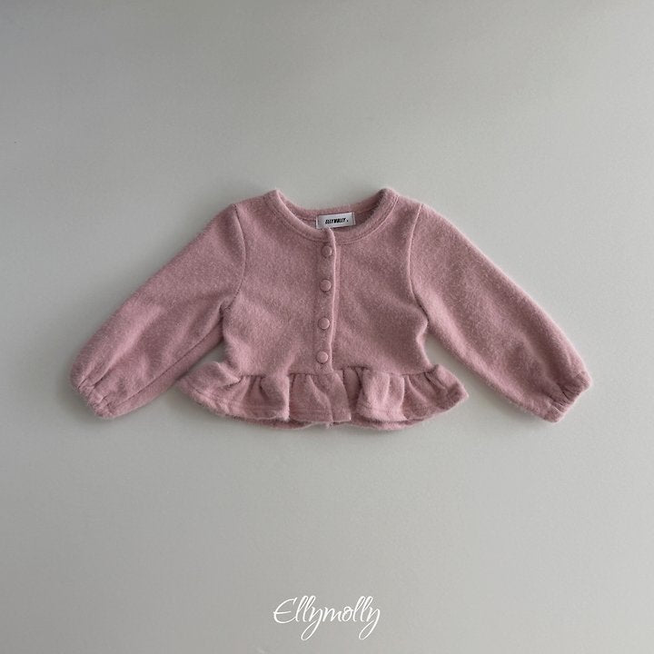 [PRE-ORDER] Snowflake Angora Frill Cardigan