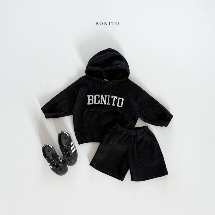 [PRE-ORDER] Waffle Hoodie Top Bottom Set
