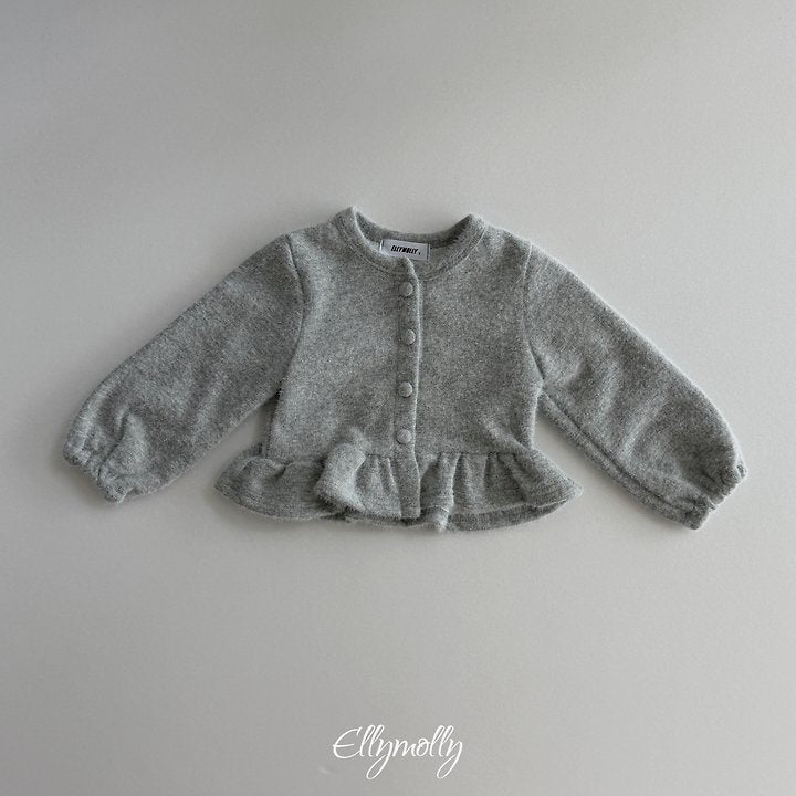 [PRE-ORDER] Snowflake Angora Frill Cardigan