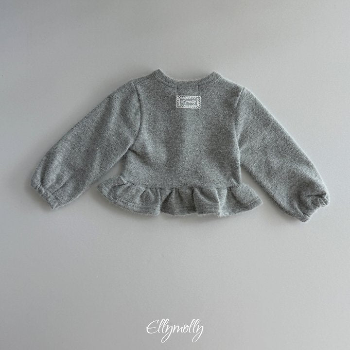 [PRE-ORDER] Snowflake Angora Frill Cardigan