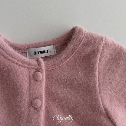 [PRE-ORDER] Snowflake Angora Frill Cardigan