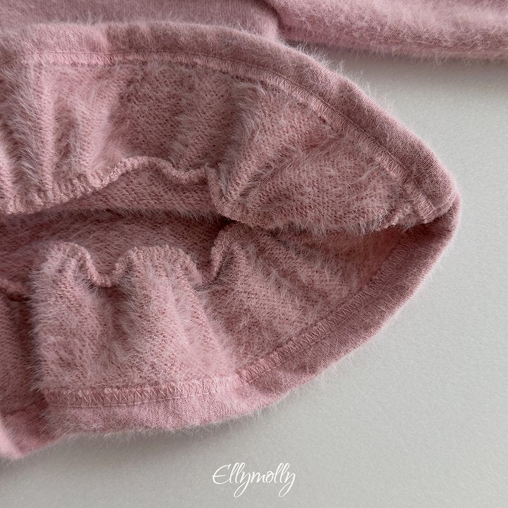 [PRE-ORDER] Snowflake Angora Frill Cardigan