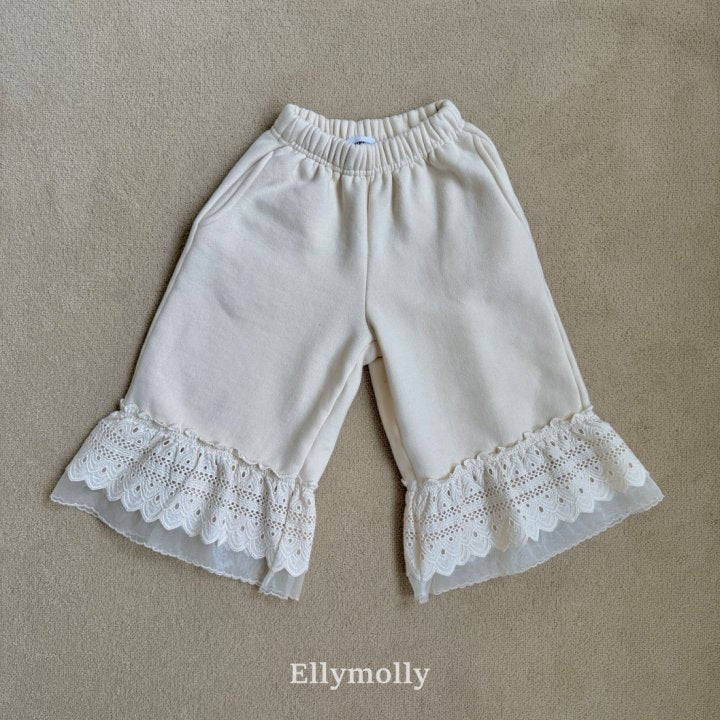 [PRE-ORDER] Creamy Lace Pants