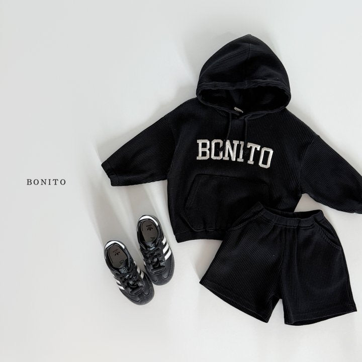[PRE-ORDER] Waffle Hoodie Top Bottom Set