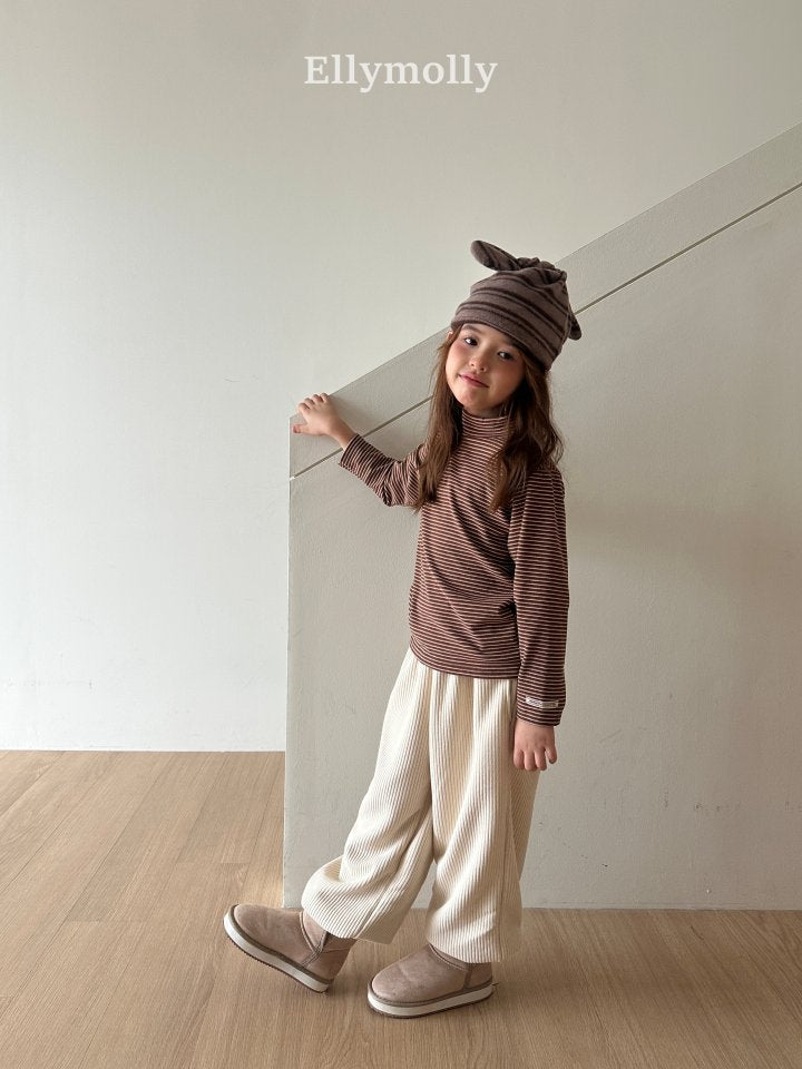 [PRE-ORDER] Mu Stripe Half Turtleneck T-Shirts