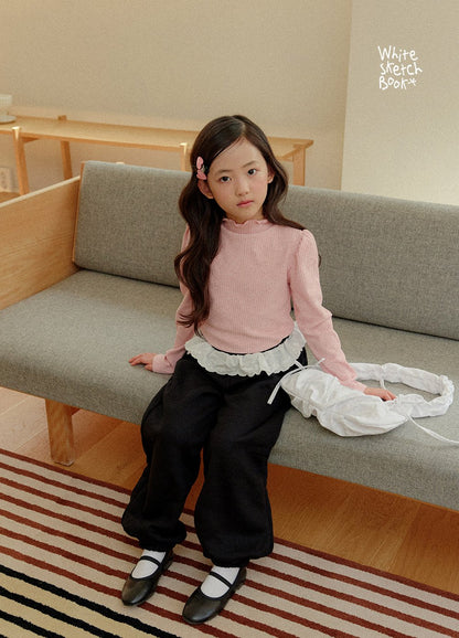 [PRE-ORDER] Shirring Wave Ribbed T-Shirts
