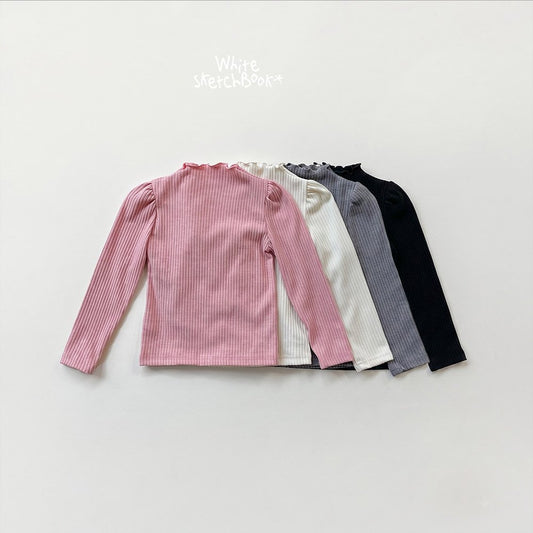 [PRE-ORDER] Shirring Wave Ribbed T-Shirts