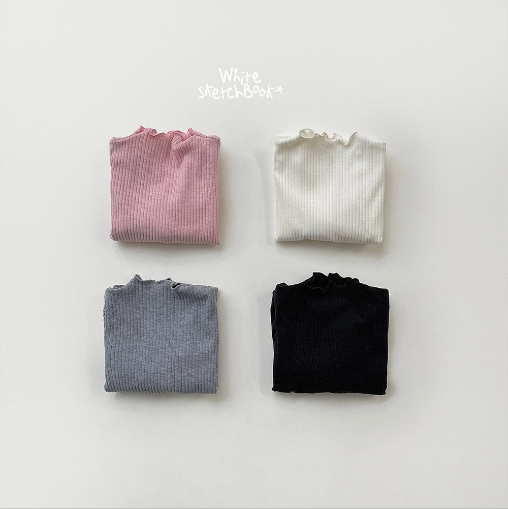 [PRE-ORDER] Shirring Wave Ribbed T-Shirts
