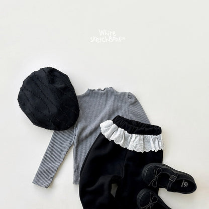 [PRE-ORDER] Shirring Wave Ribbed T-Shirts