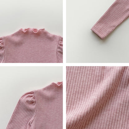 [PRE-ORDER] Shirring Wave Ribbed T-Shirts
