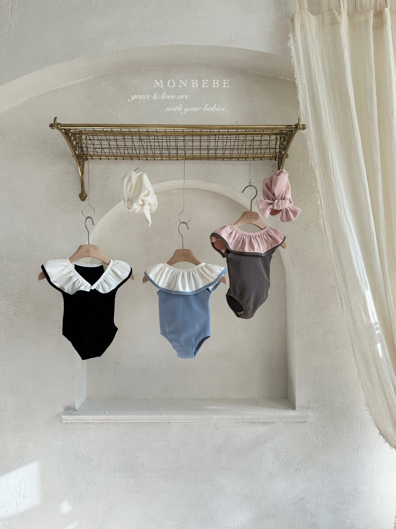 [PRE-ORDER] Multi Boom Frill Swim Suit (Mom Couple)
