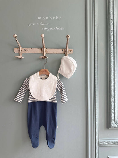 [PRE-ORDER] Stripe Color Block Body Suit