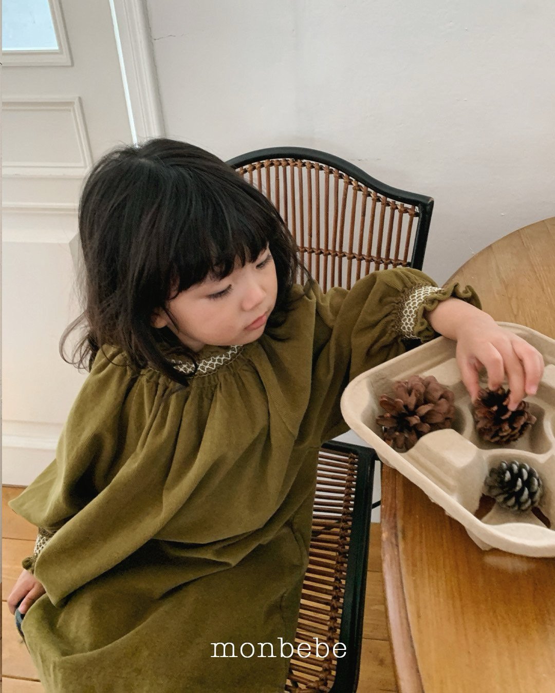 [PRE-ORDER] Corduroy Smocking Dress