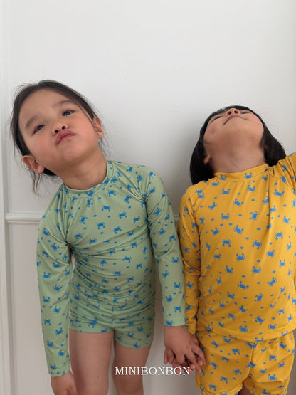 [PRE-ORDER] Blue Crab Rash Guard Set