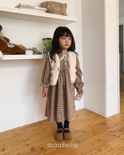 [PRE-ORDER] Lala Check Dress