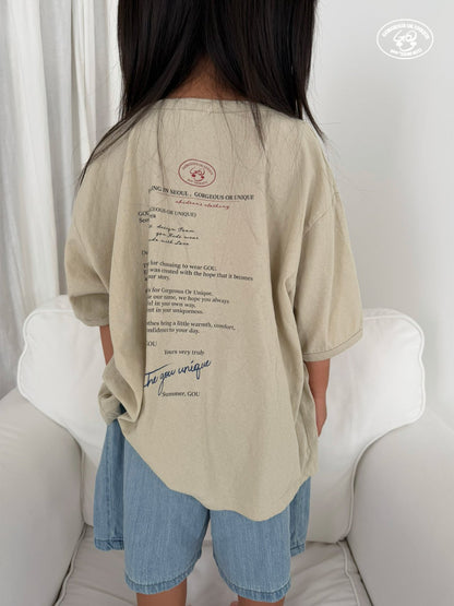 [PRE-ORDER] Latter T-Shirts (Mom&Dad Couple)