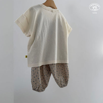 [PRE-ORDER] Pin-Tuck Half Baby T-Shirts