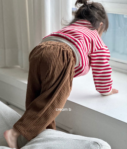 [PRE-ORDER] Stripe Binding Sweatshirts