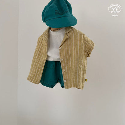 [PRE-ORDER] Linen Back Baby Shirts