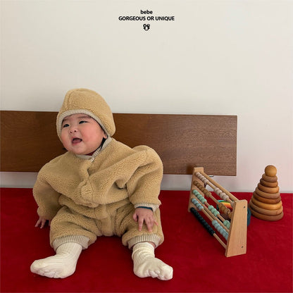 [PRE-ORDER] Chichi Fur Body Suit + Bonnet Set
