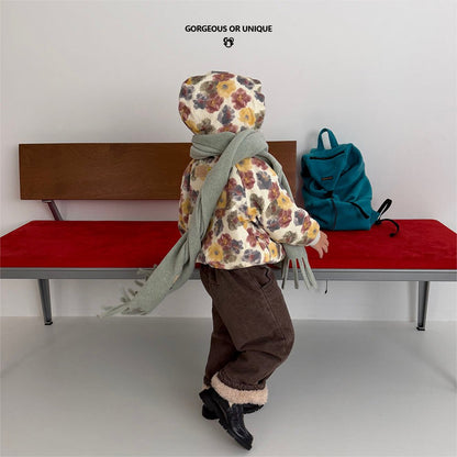 [PRE-ORDER] Floral Hoodie Jacket