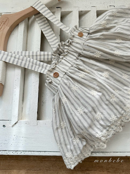 [PRE-ORDER] Embroidery Suspender Bloomer