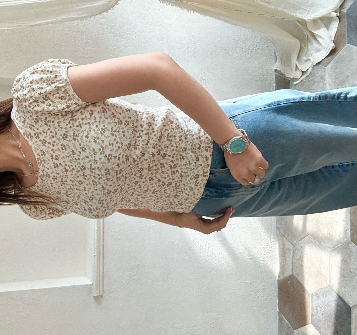 [PRE-ORDER] Puff Flower T-Shirts (Mom Couple)