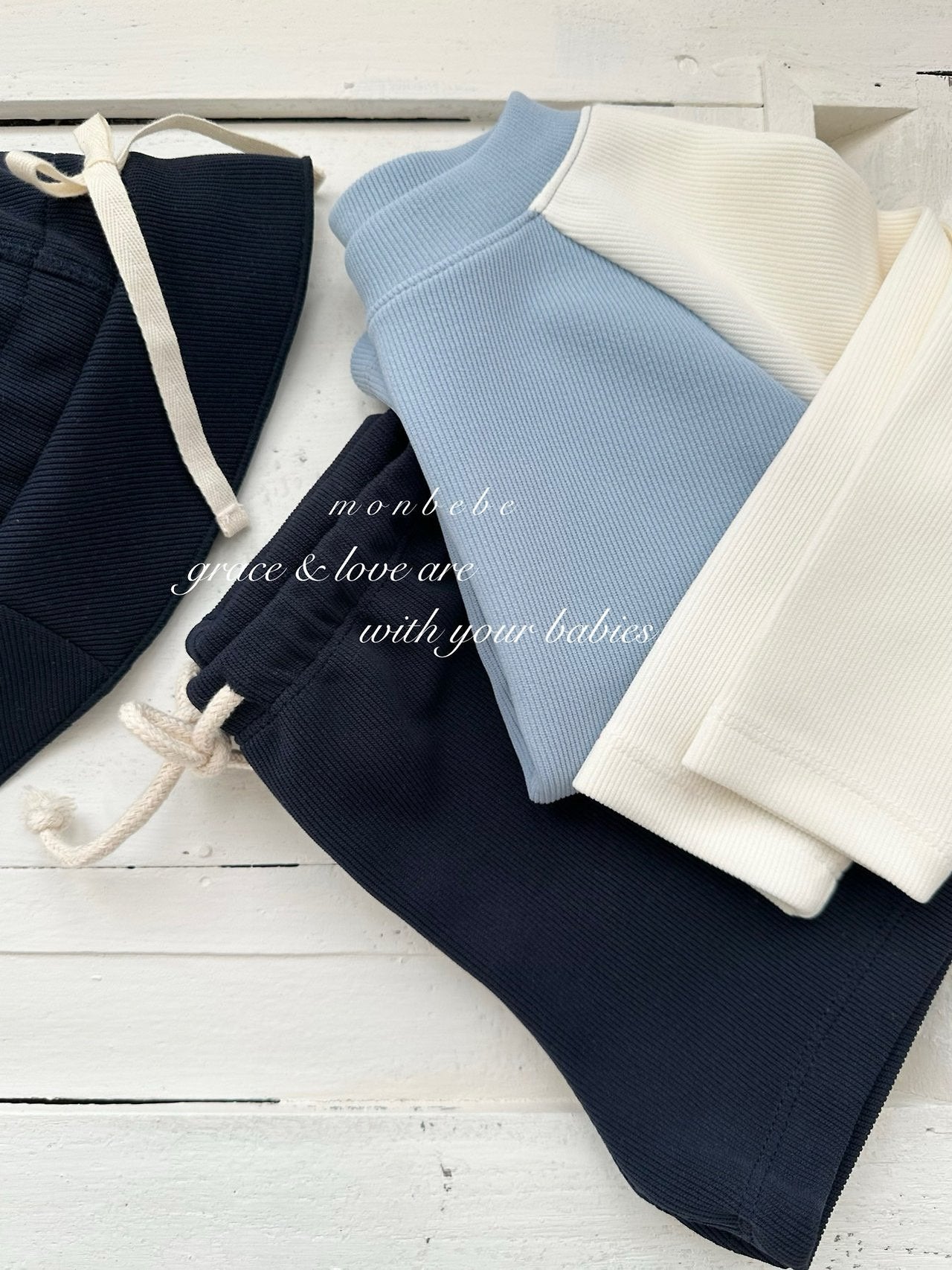 [PRE-ORDER] Multi Boom Swim Top Bottom Hat Set