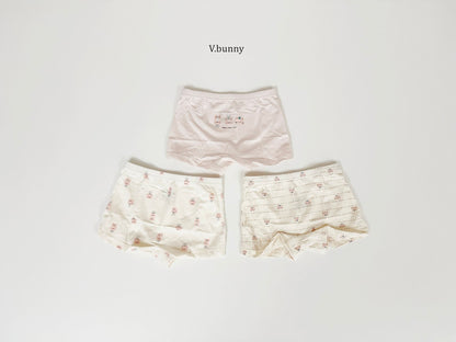 [PRE-ORDER] Mong Rabbit Girls' Underwear Set