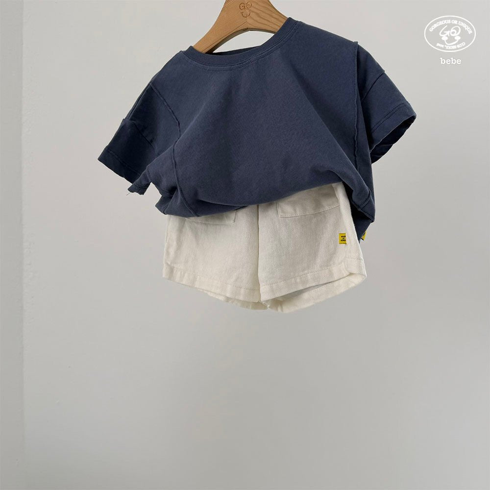 [PRE-ORDER] Pin-Tuck Half Baby T-Shirts