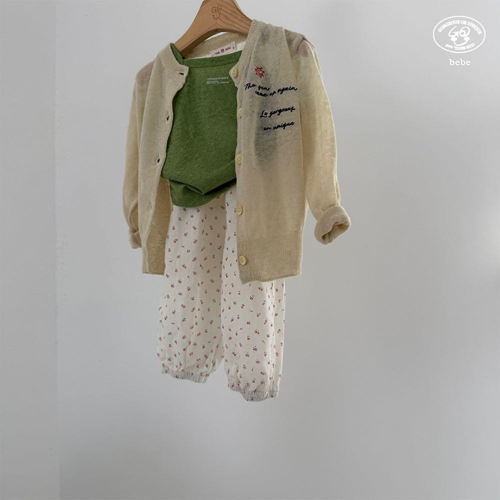 [PRE-ORDER] Baby Floral Pants