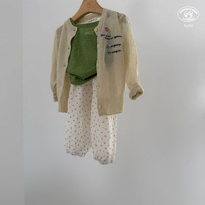 [PRE-ORDER] Baby Floral Pants
