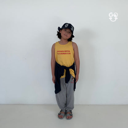 Godori Pants [Melange Grey/XL(5-6yr)]