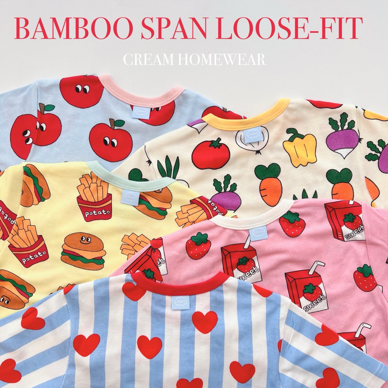 Joyful Bamboo Loose-Fit Home Wear Set