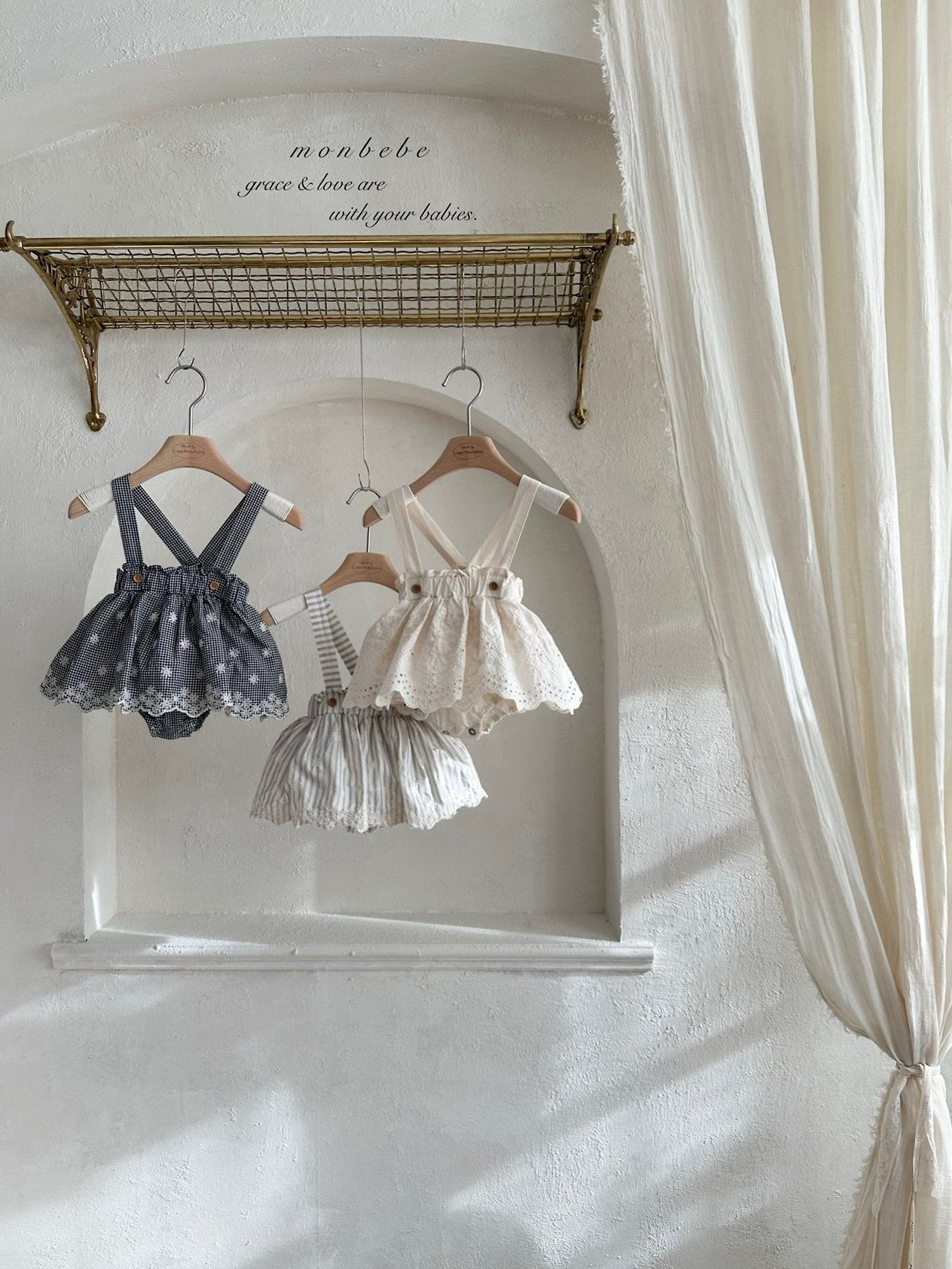 [PRE-ORDER] Embroidery Suspender Bloomer