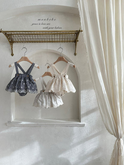 [PRE-ORDER] Embroidery Suspender Bloomer
