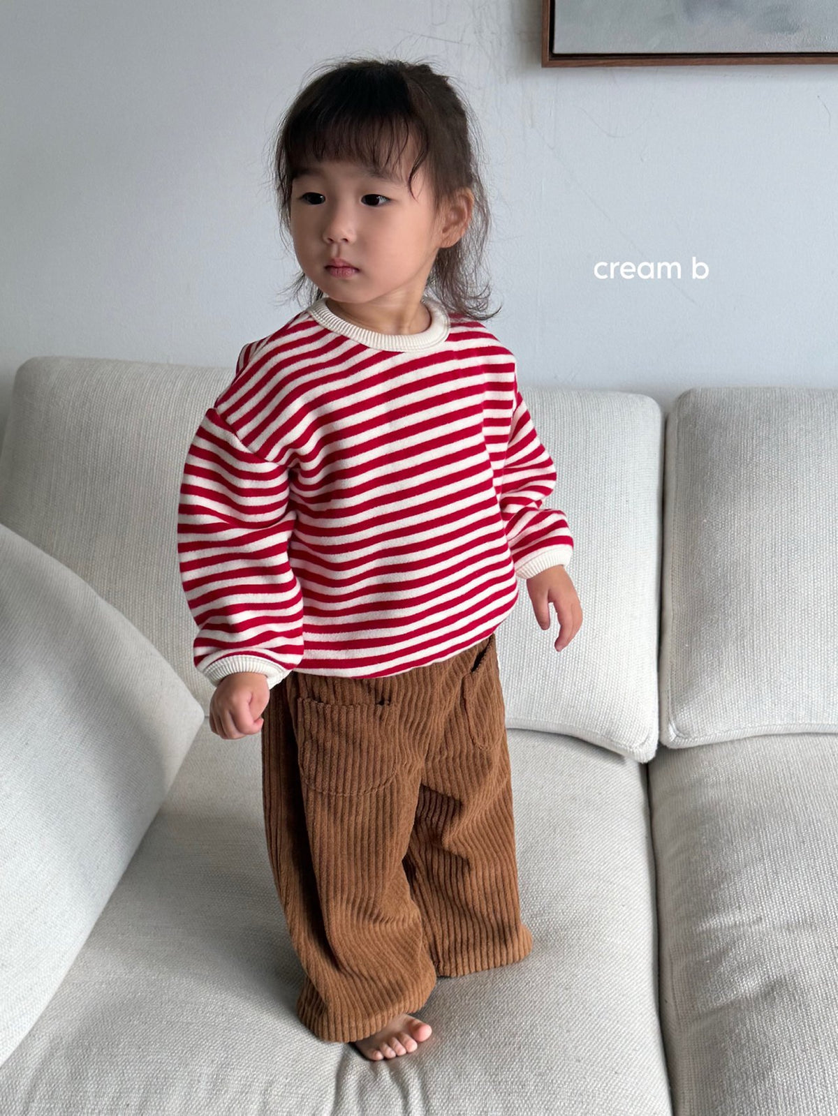 [PRE-ORDER] Stripe Binding Sweatshirts