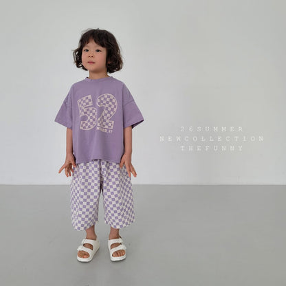 Number T-Shirts [Red/XS(1-2yr), S(2-3yr)]