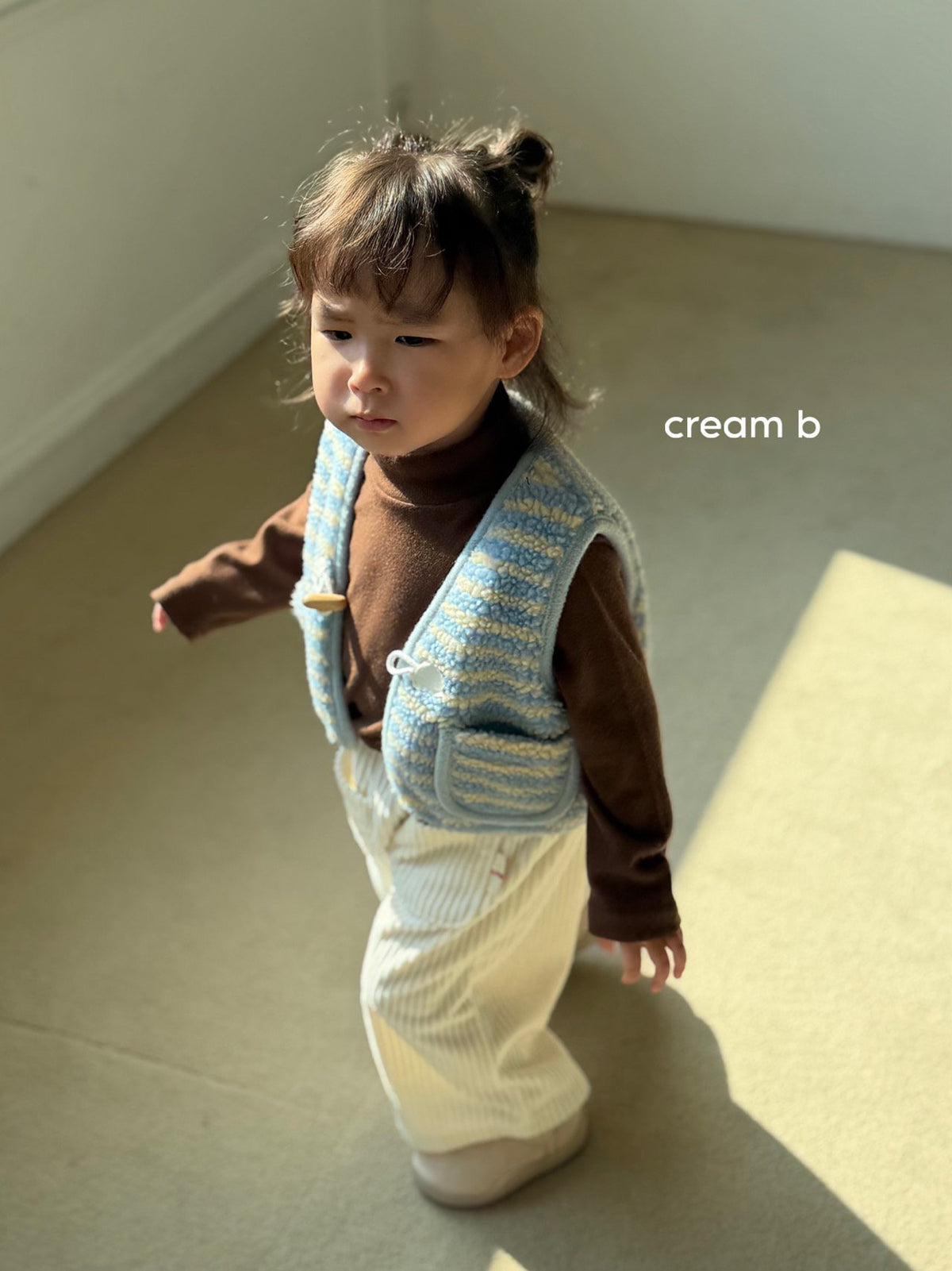 [PRE-ORDER] Stripe Sherpa Vest