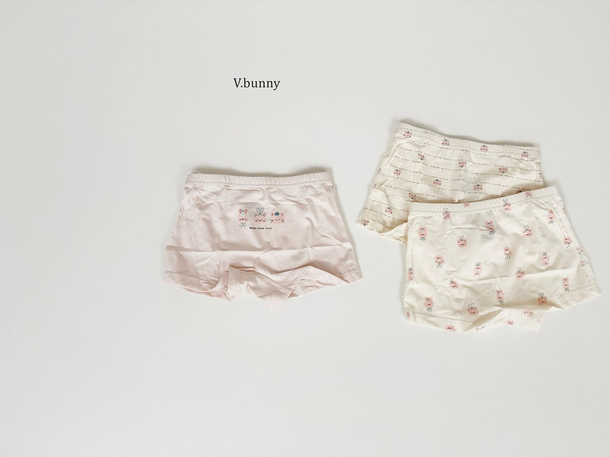 [PRE-ORDER] Mong Rabbit Girls' Underwear Set