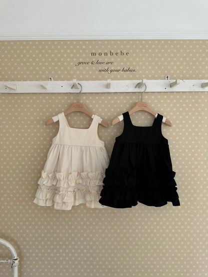 [PRE-ORDER] Mono Frill Dress (Mom Couple)