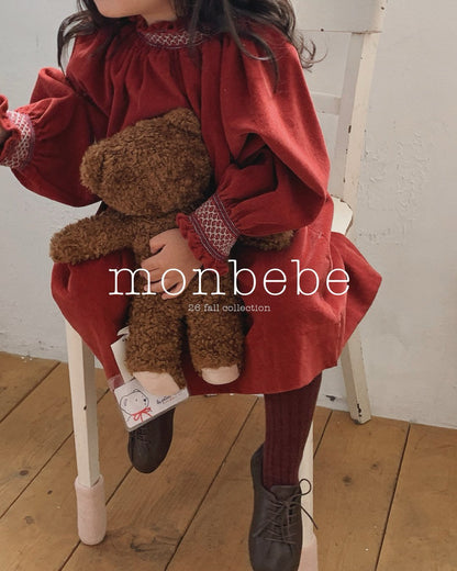 [PRE-ORDER] Corduroy Smocking Dress