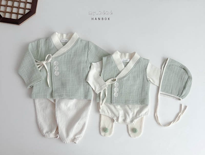 [Limited Time Order] Boy Hanbok Top Bottom Set