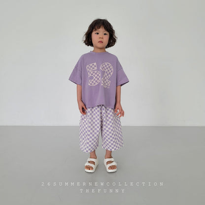 Number T-Shirts [Red/XS(1-2yr), S(2-3yr)]