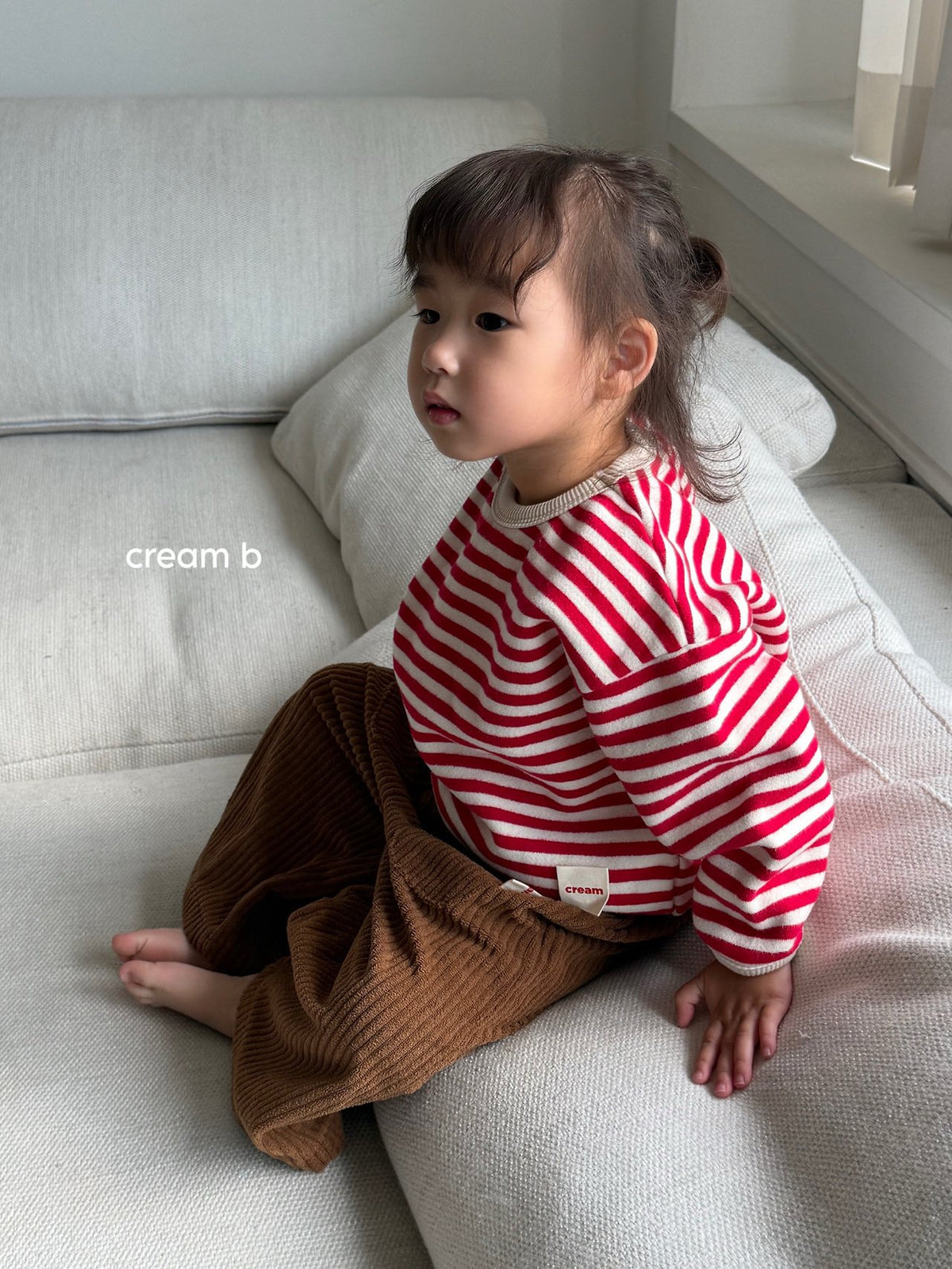 [PRE-ORDER] Stripe Binding Sweatshirts