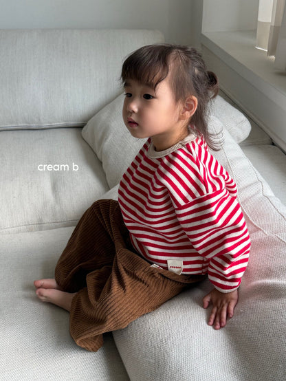 [PRE-ORDER] Stripe Binding Sweatshirts