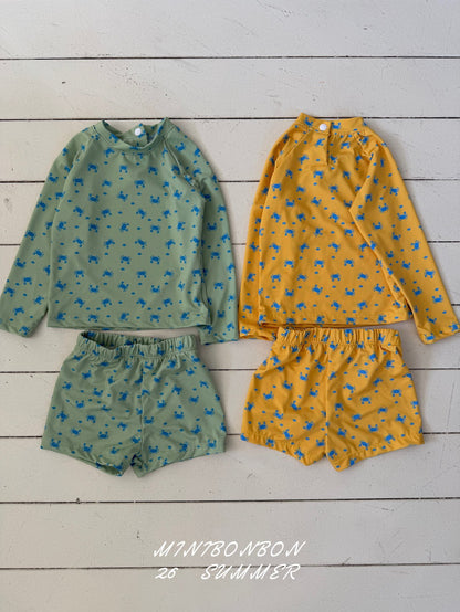 [PRE-ORDER] Blue Crab Rash Guard Set