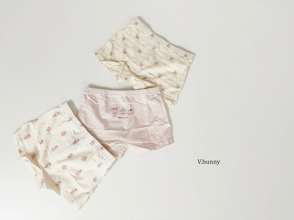 [PRE-ORDER] Mong Rabbit Girls' Underwear Set